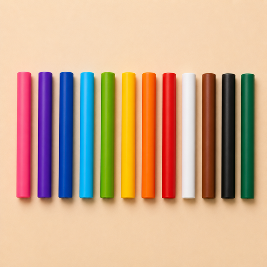 12-Color Wax Crayon Candle Dyes