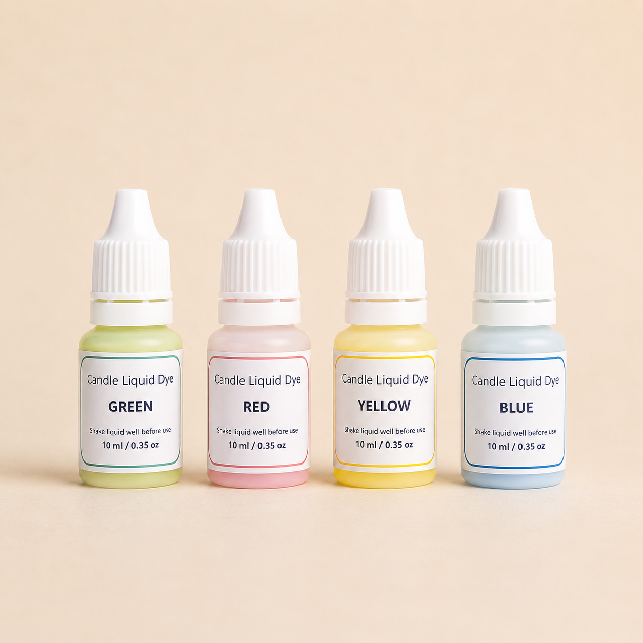 10ml/Bottle Highly Concentrated Liquid Candle Dyes & Pigments
