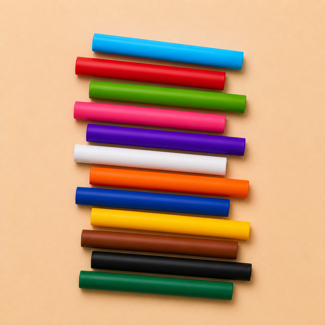 12-Color Wax Crayon Candle Dyes