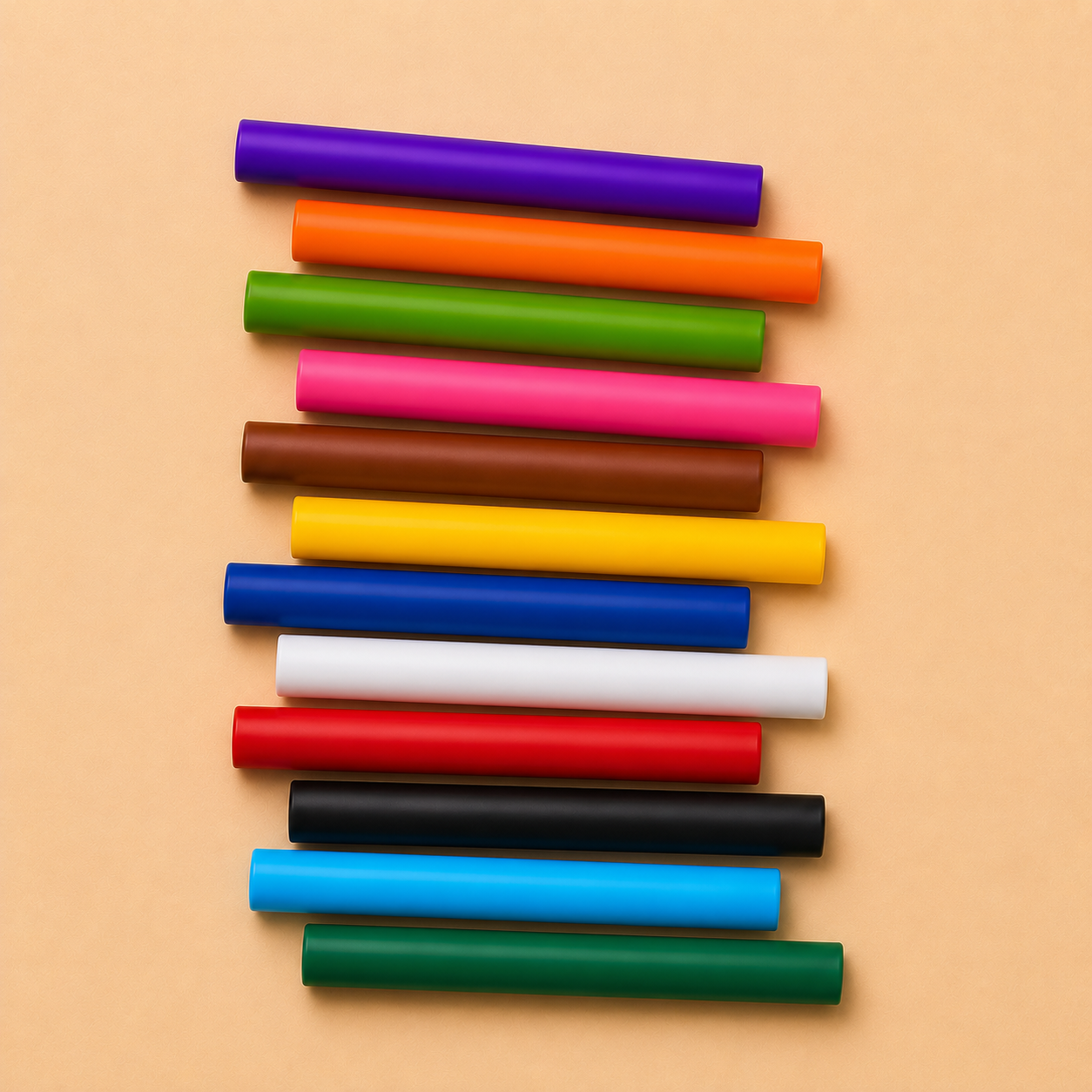 12-Color Wax Crayon Candle Dyes