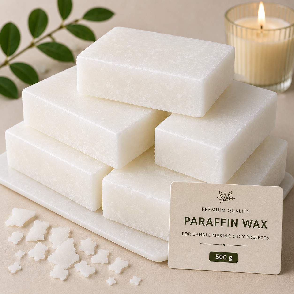 Premium Paraffin Wax for Candle Making