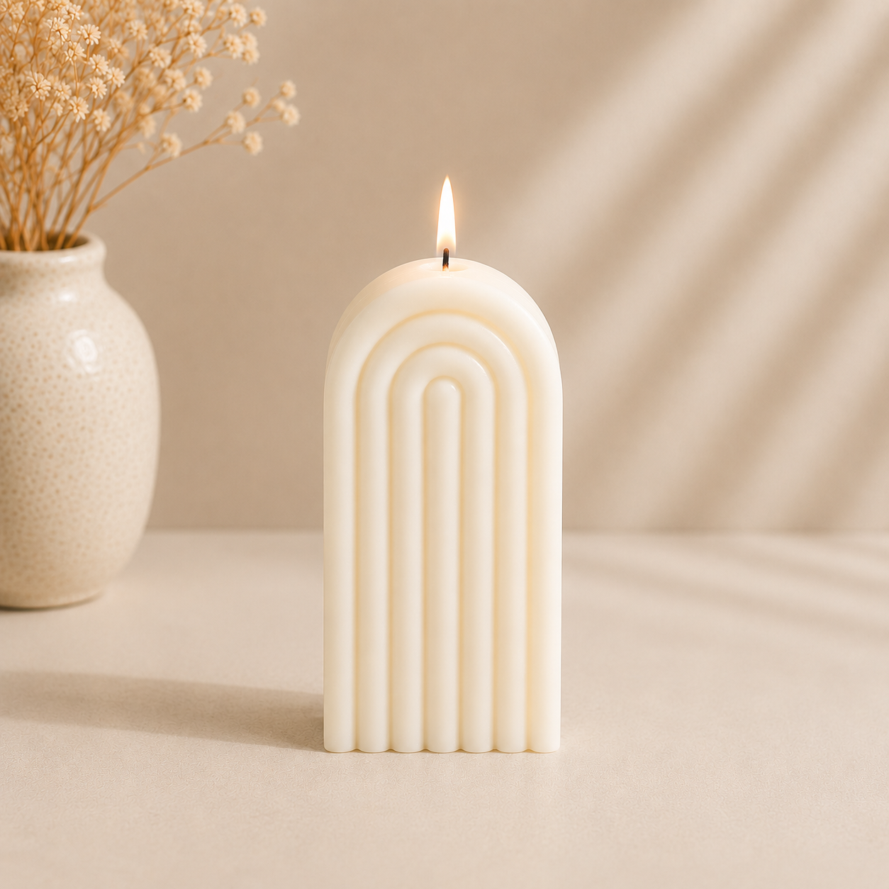 Rainbow Arc Candles