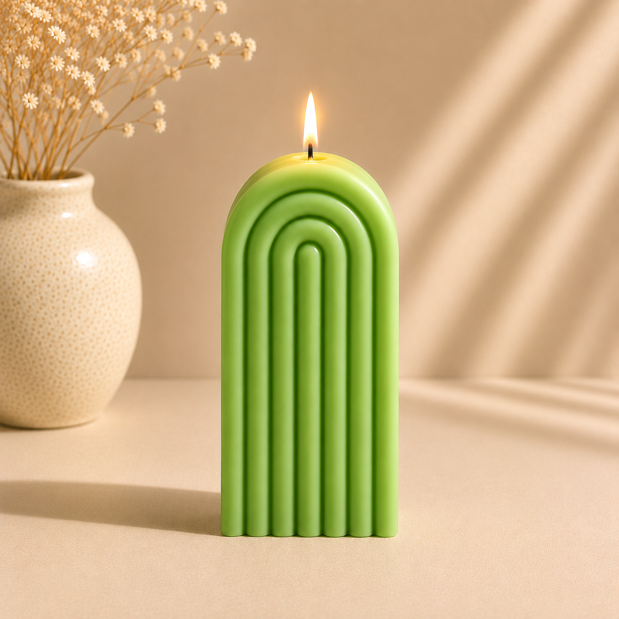 Rainbow Arc Candles