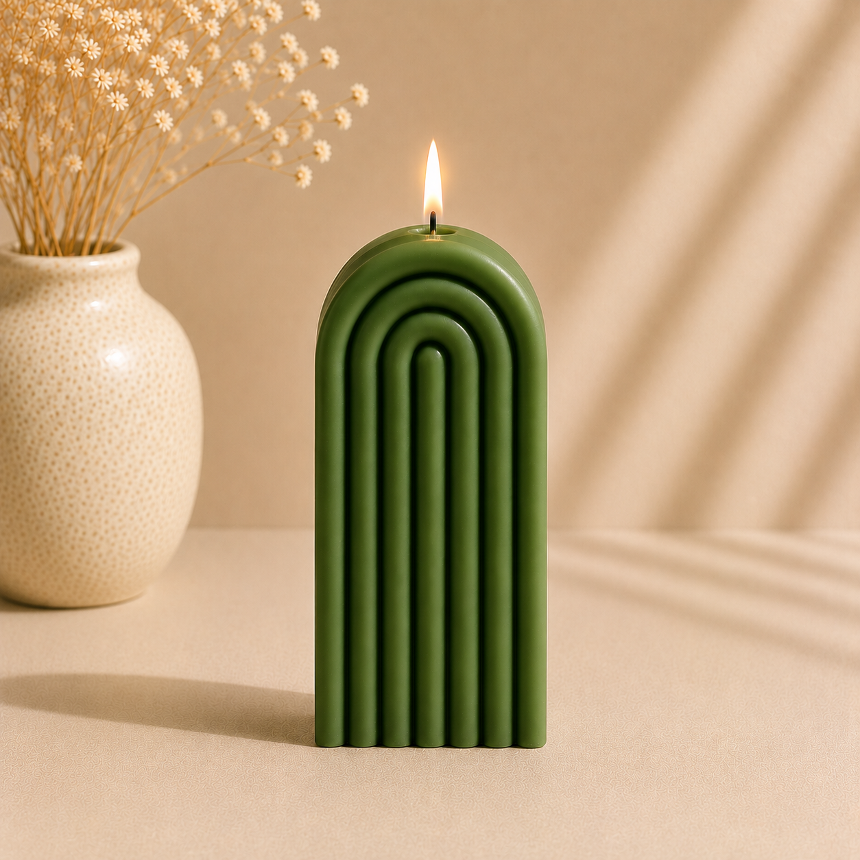 Rainbow Arc Candles