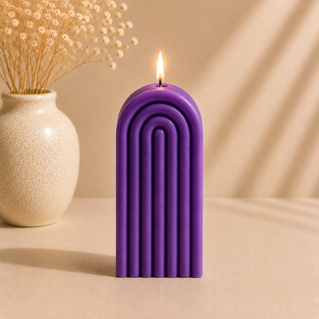 Rainbow Arc Candles