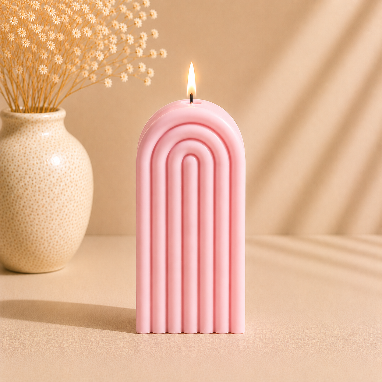 Rainbow Arc Candles
