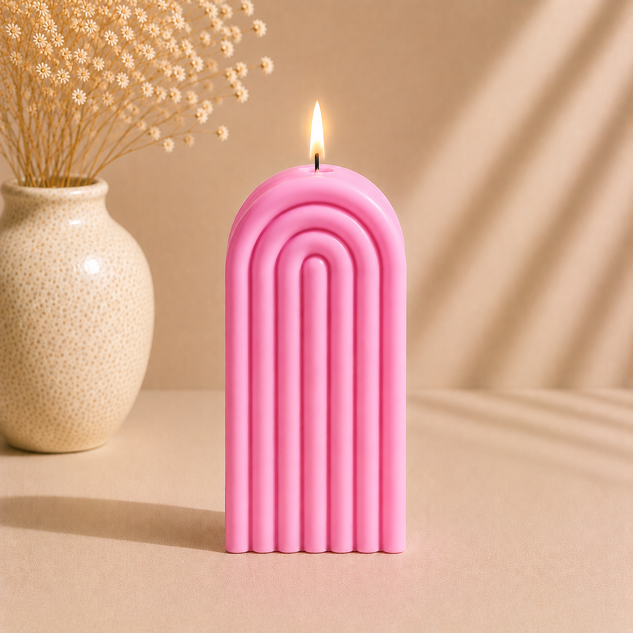 Rainbow Arc Candles